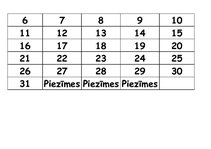 Konspekts 'Integrētā nodarbība, dominante - dabaszinības', 17.