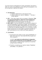 Konspekts 'IELTS To what extent essays - summary', 2.