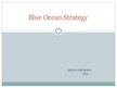 Prezentācija 'Zilā okeāna stratēģija', 1.