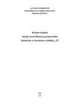 Prakses atskaite 'Prakses atskaite finanšu grāmatvedībā', 1.