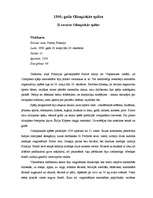 Konspekts '1900.gada olimpiskās spēles', 1.