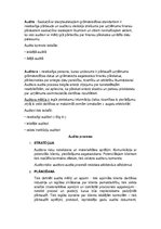 Konspekts 'Audita pamati', 1.