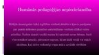 Prezentācija 'Humānisms, humānā pedagoģija', 6.