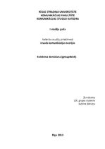 Referāts 'Kolektīvā domāšana', 1.