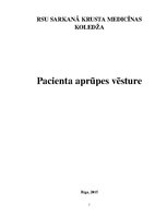 Prakses atskaite 'Aprūpes plāns. Internās slimības', 1.