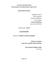 Referāts 'Katolicisms', 1.