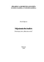 Konspekts 'Mājsaimniecības budžets', 1.