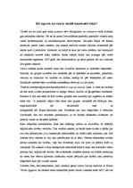 Eseja 'Kā saprast, ka rase ir sociāli konstruēts fakts?', 1.