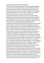 Konspekts 'European Cosmopolitanism Ideals and European Nationalism', 1.