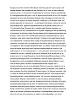 Konspekts 'European Cosmopolitanism Ideals and European Nationalism', 6.