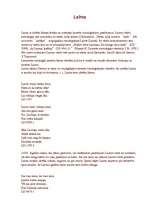 Konspekts 'Laima', 1.