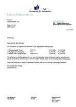 Paraugs 'Bestellung', 1.