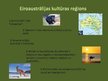 Prezentācija 'Kultūras reģioni', 12.