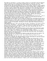 Eseja 'The Development of the Theme Individual vs. Society in "The Adventures of Huckle', 1.