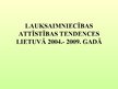 Referāts 'Lauksaimniecības attīstības tendences Lietuvā 2004.-2009.gadā', 15.