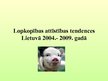 Referāts 'Lauksaimniecības attīstības tendences Lietuvā 2004.-2009.gadā', 17.