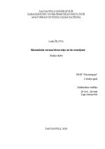 Referāts 'Sākumskolas vecuma bērnu stāja un tās traucējumi', 1.