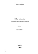 Referāts 'Dabas katastrofas', 1.