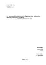 Referāts 'Pēc tautas medicīnas metodēm viegli pagatavojami izvilkumi no alkohola profilakt', 1.