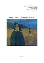 Eseja 'Mākslas darba analīze. Johans Valters "Zemnieku meitene"', 1.