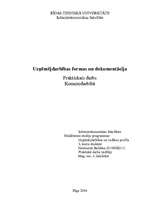 Referāts 'Uzņēmējdarbības formas un dokumentācija', 1.