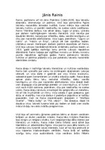 Eseja 'Jānis Rainis', 1.