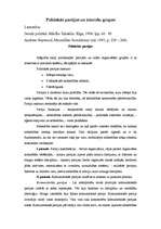 Konspekts 'Politiskās partijas un interešu grupas', 1.