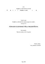 Referāts 'Pārvades elektriskā tīkla projektēšana', 1.