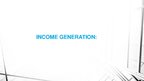 Prezentācija 'Sources of Funding and Income Generation for Business and Services Industries: F', 13.