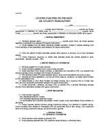 Paraugs 'Preces akts', 1.