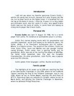 Referāts 'My Favorite Athlete Ernests Gulbis', 2.