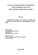 Referāts 'Neizsmeļamie enerģijas avoti, koksnes potenciālā loma enerģētikā, alternatīvi bi', 1.
