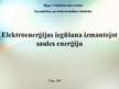 Prezentācija 'Elektroenerģijas iegūšana, izmantojot saules enerģiju', 1.