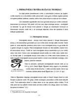 Referāts 'Teorijas par pirmatnējā cilvēka un sabiedrības rašanos', 4.