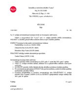 Paraugs 'Rīkojums un Akts', 1.