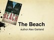 Prezentācija 'Book Review. "The Beach" by Alex Garland', 1.