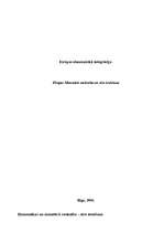 Referāts 'Eiropas ekonomiskā integrācija ', 1.