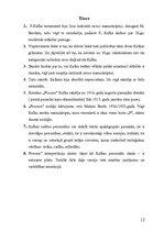 Referāts 'F. Kafkas romāns "Process" un tā teksta analīze', 12.