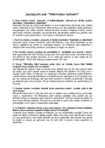 Konspekts 'Jautājumi par “Mērnieku laikiem”', 1.