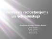 Prezentācija 'Kosmiskais radiostarojums un radioteleskopi', 1.