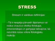 Prezentācija 'Stress', 1.