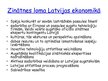 Prezentācija 'Izglītības un zinātnes loma Latvijas ekonomikā', 9.