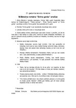 Konspekts 'Māra Bērziņa romāna "Svina garša" analīze', 1.