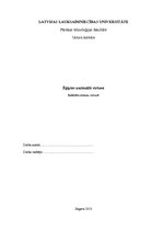 Konspekts 'Ēģiptes nacionālā virtuve', 1.