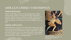 Prezentācija 'Ahilleja aktualitāte mūsdienu literatūrā un mākslā', 3.