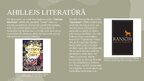 Prezentācija 'Ahilleja aktualitāte mūsdienu literatūrā un mākslā', 6.