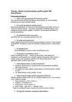 Konspekts 'Darbs ar prezentācijas grafiku paketi MS PowerPoint', 1.