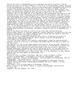 Eseja 'The History of Photography', 2.