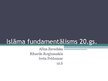 Prezentācija 'Islāma fundamentālisms 20.gadsimtā', 1.