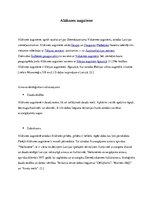 Konspekts 'Alūksnes augstiene', 1.